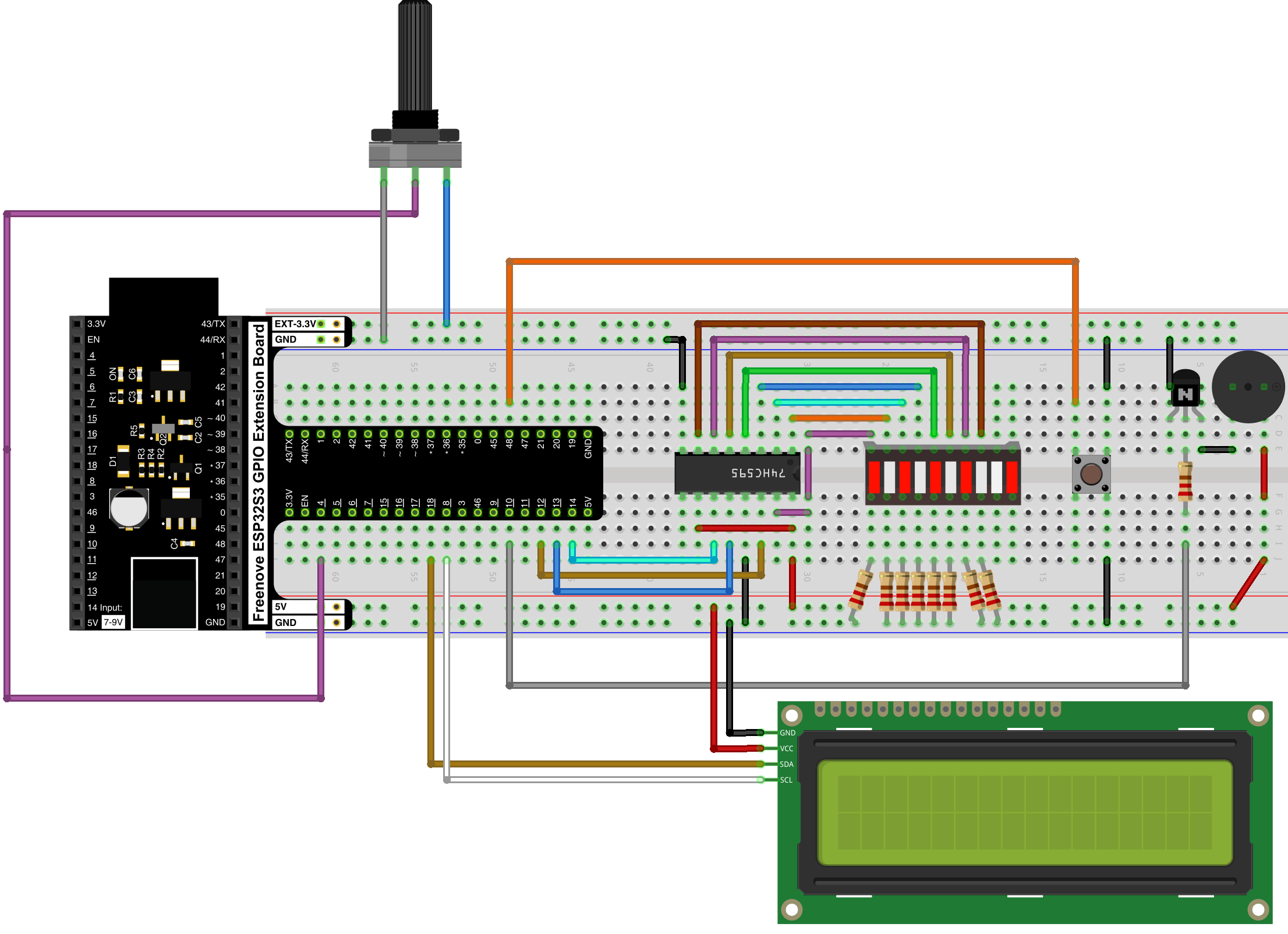 Digital Breadboard Model